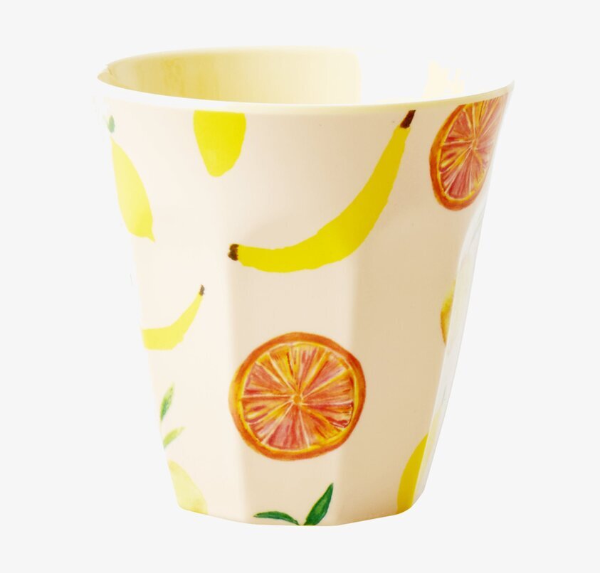 Mugg Happy Fruits Print från Rice med färgglada frukter