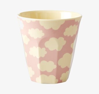 Muggar 6-Pack Rainbow Print från Rice i färgglad design