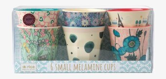 Små Muggar Boogie Prints från Rice i färgglada mönster