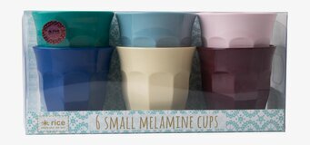 Små Muggar Urban Colors från Rice i sex olika färger