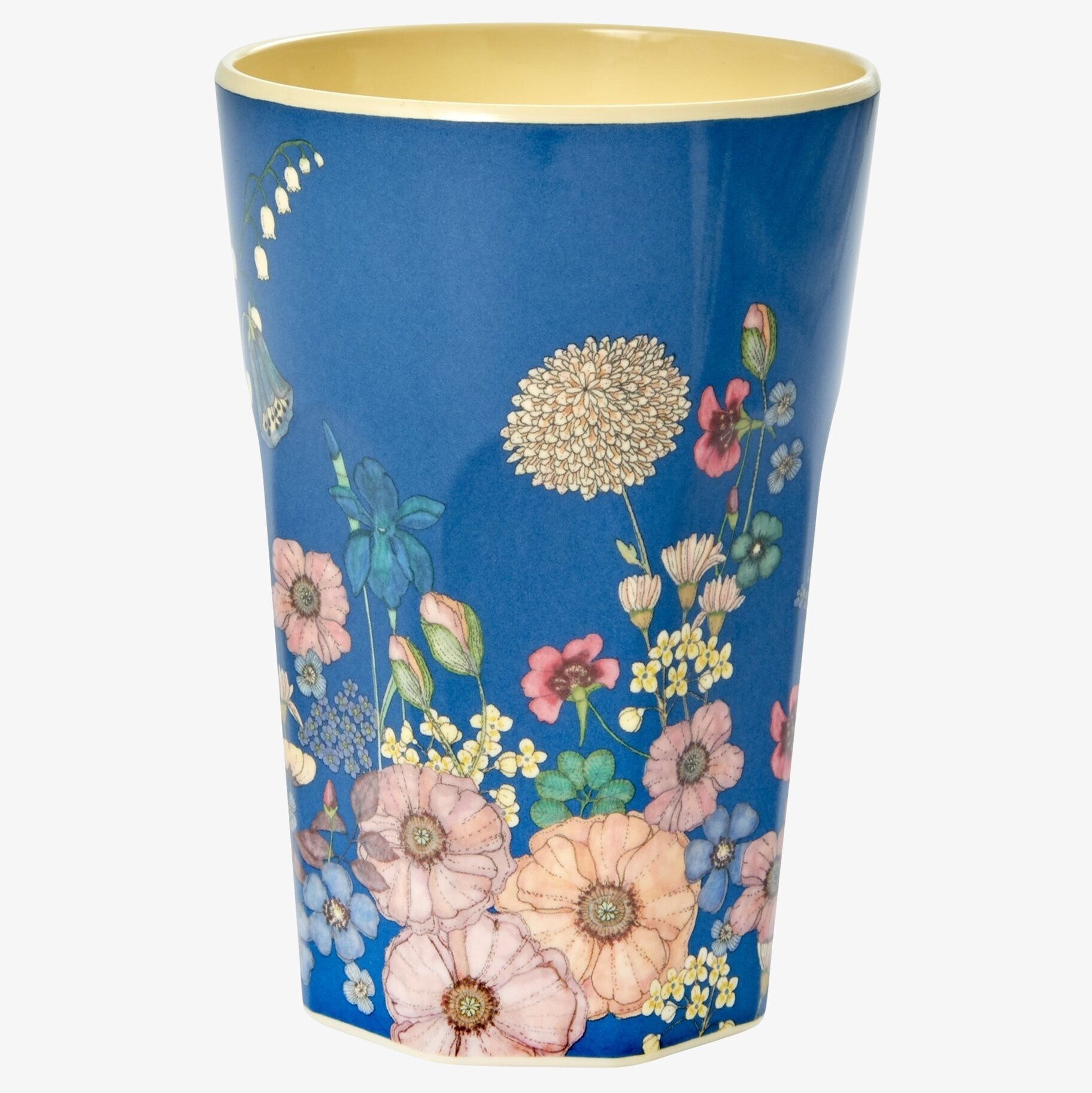 Mugg 2-Pack Watercolor/Flower Print från Rice närbild