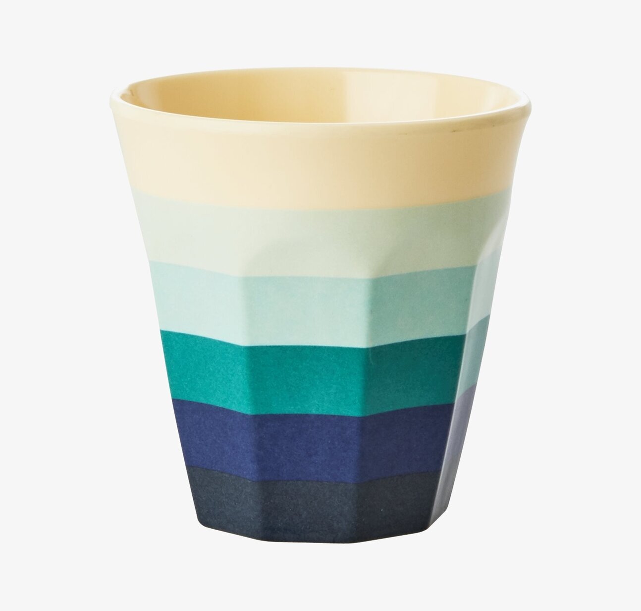 Liten Mugg Stripe Print från Rice med färgglada ränder