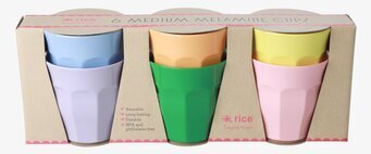 Muggar Medium - Let´s Summer från Rice i färgglad förpackning