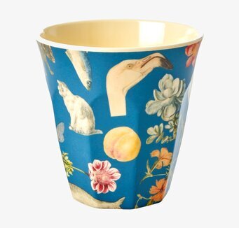 Mugg Blue Art Print från Rice med livfullt konstnärligt tryck