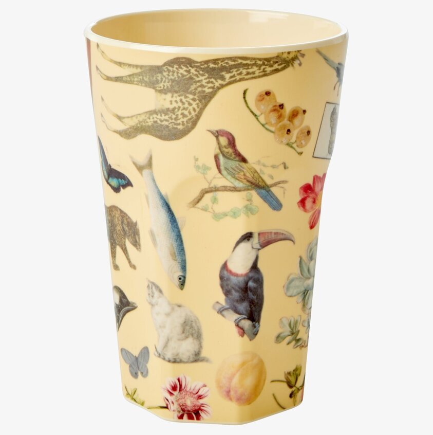 Mugg Latte Creme Art Print från Rice med detaljrika motiv