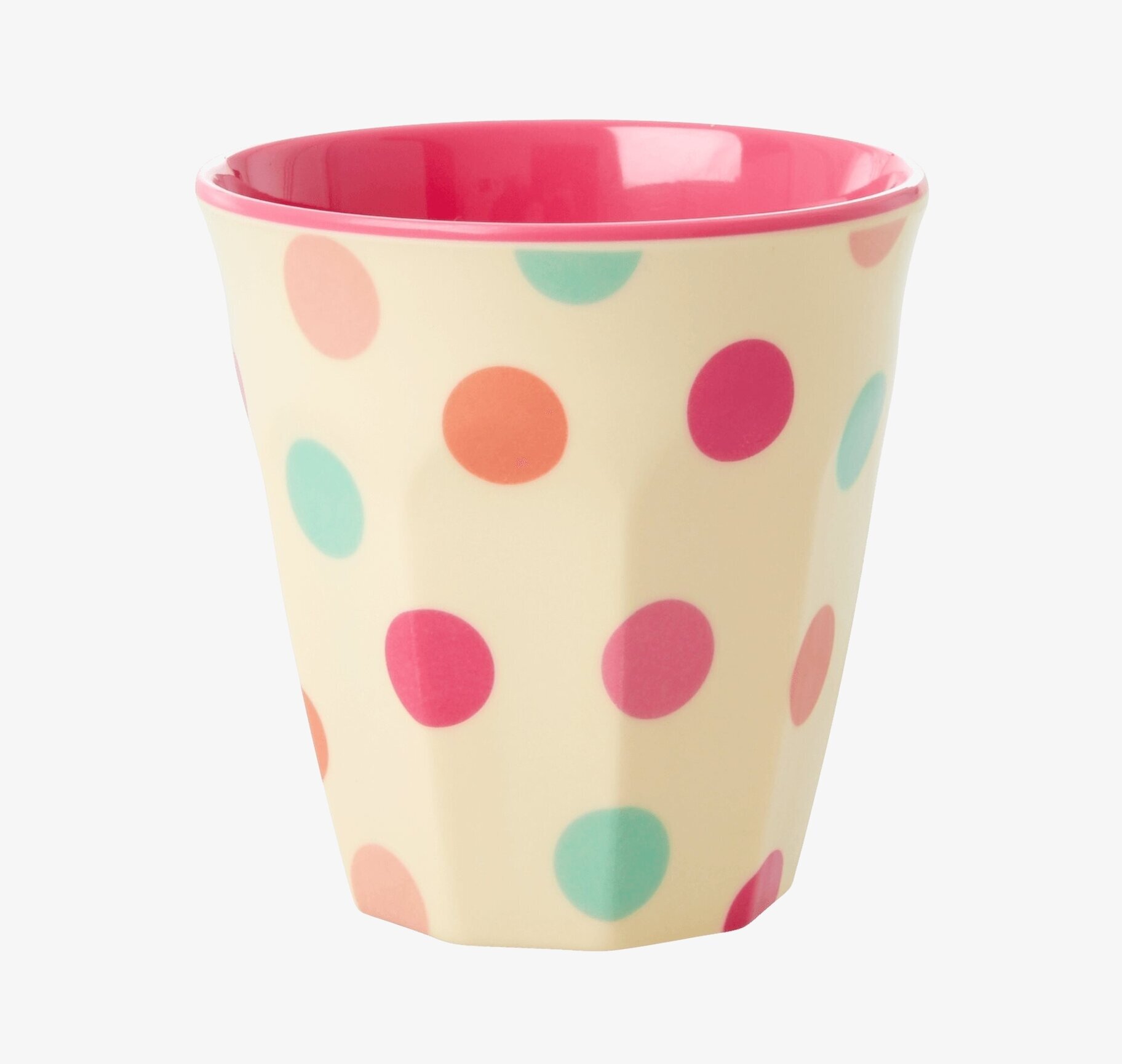 Små Muggar Jungle Print från Rice med färgglada prickar