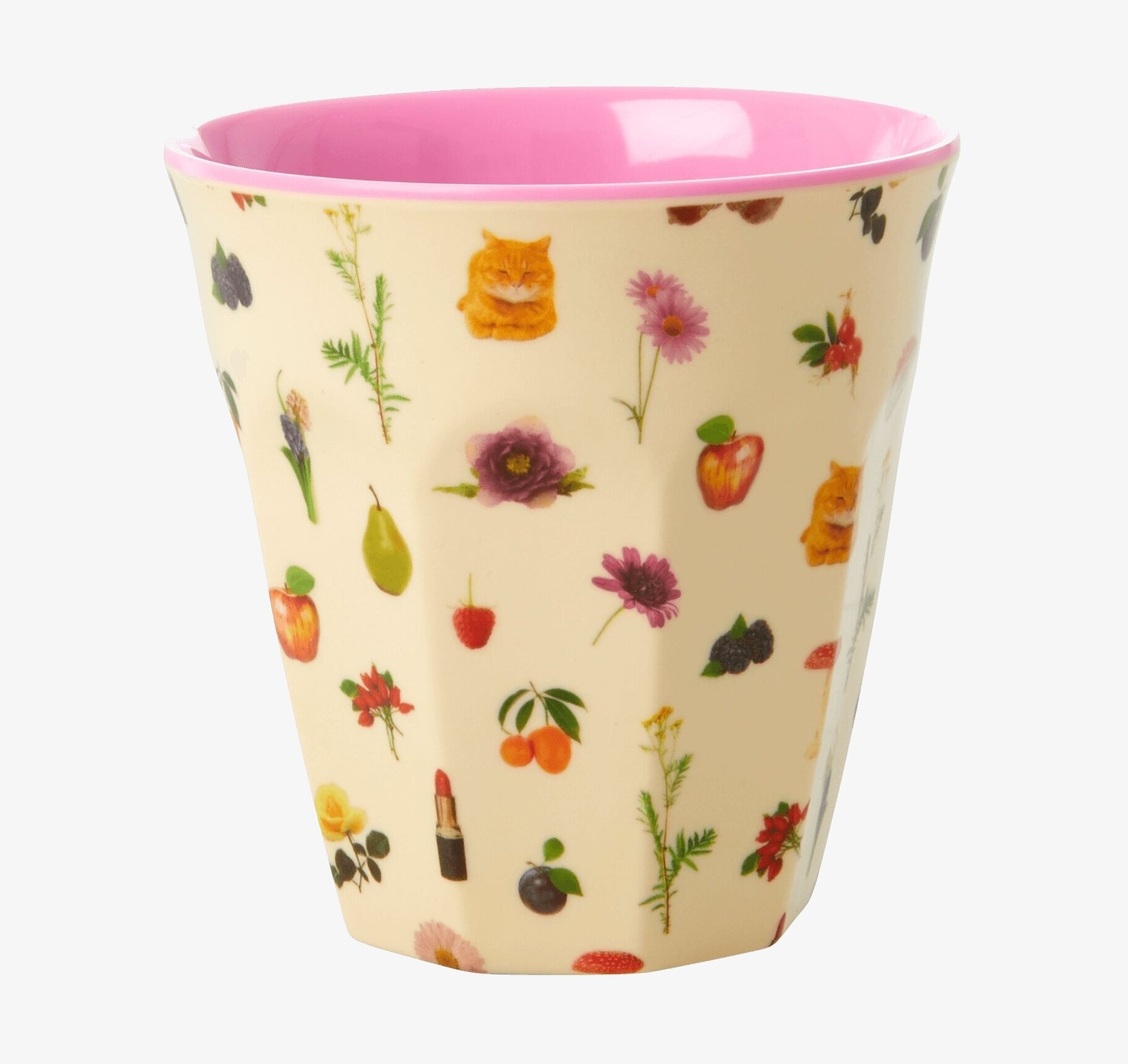 Mugg Lipstick Fall Print från Rice med höstiga motiv