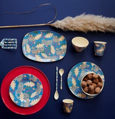 Mugg Autumn & Acorns Print från Rice med höstmotiv