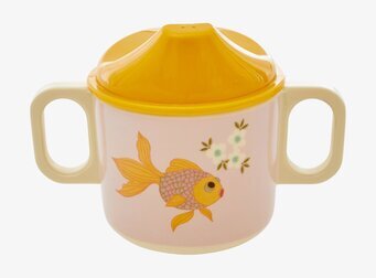 Babymugg Goldfish Print från Rice med guldfiskmotiv