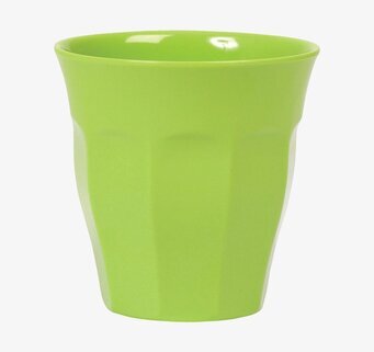 Mugg Grön från Rice, färgstark och hållbar melaminmugg