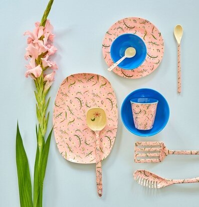 Mugg Delightful Daisy Print från Rice med matchande tillbehör