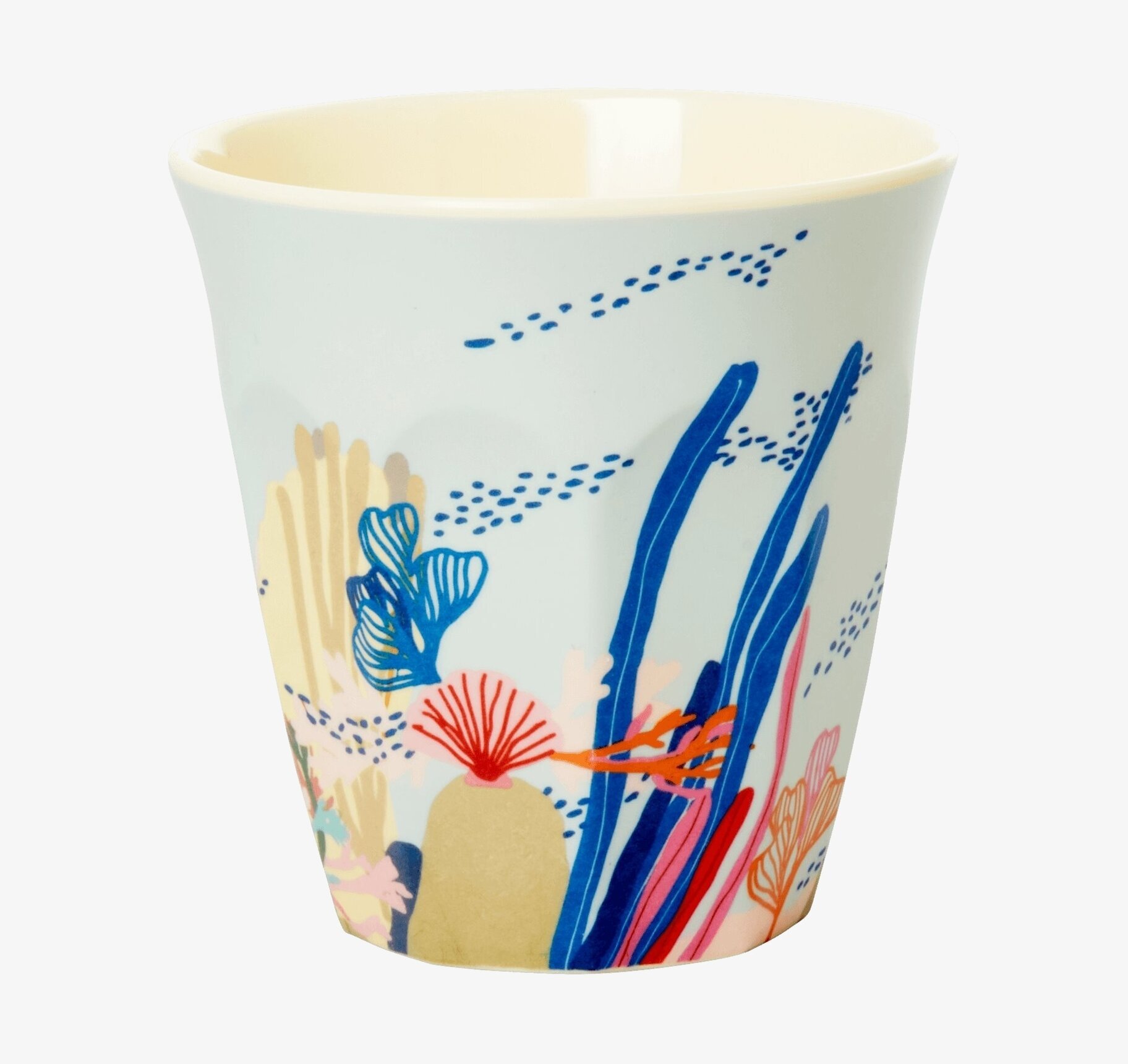 Mugg Coral Print från Rice med livfullt marint tema