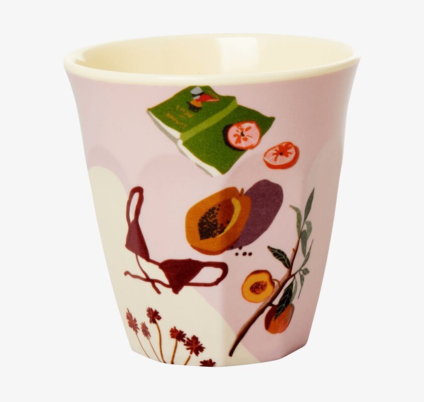 Mugg Australian Summer Print från Rice med somrigt motiv