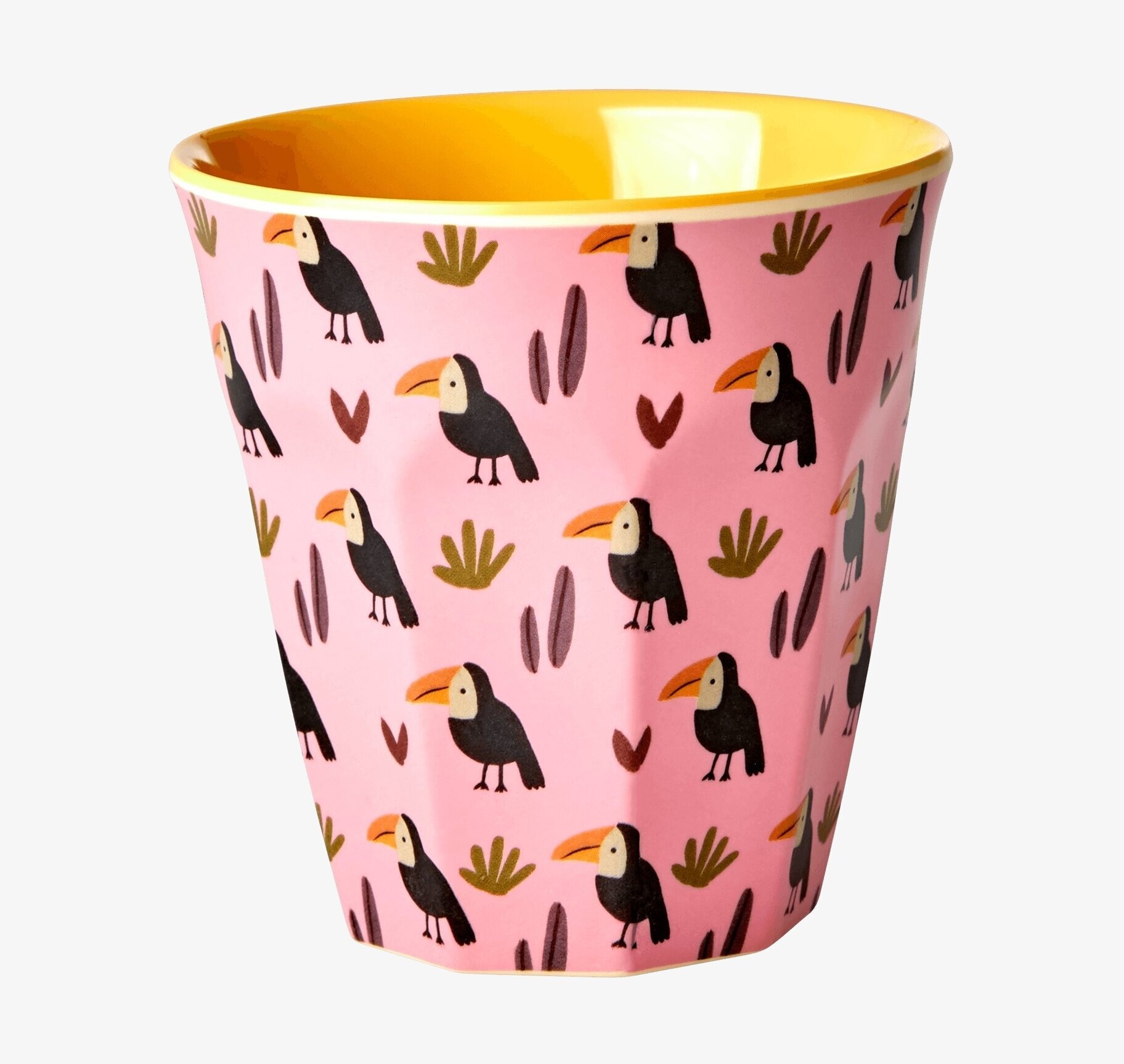 Mugg Toucan Print från Rice med tukaner och tropisk design