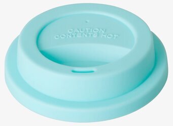 Silikonlock Mint från Rice, mintgrönt lock för muggar