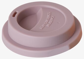 Silikonlock Lavendel från Rice på enfärgad bakgrund