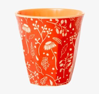 Mugg Fall Print från Rice med höstinspirerat mönster