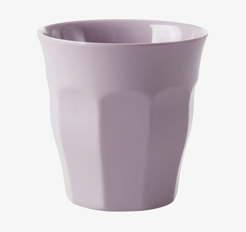 Mugg Melamin Lavendel från Rice i lavendelfärgad design