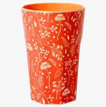 Mugg Latte Fall Print från Rice med färgstarkt hösttryck