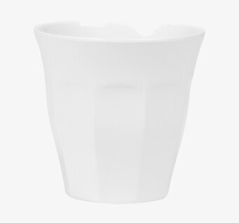 Mugg Vit från Rice, stilren och hållbar melaminmugg