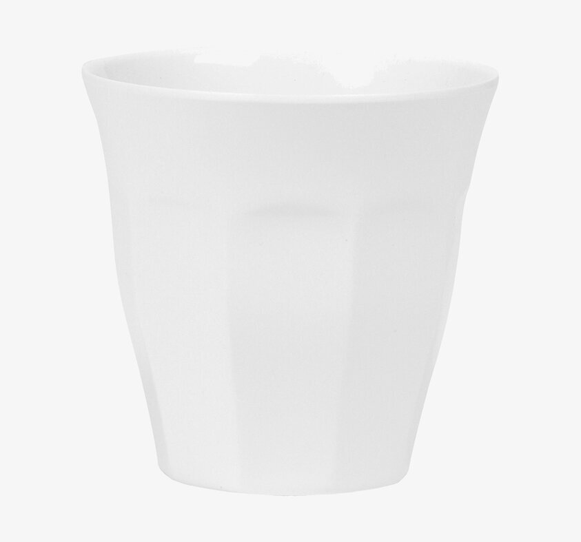 Mugg Vit från Rice, stilren och hållbar melaminmugg