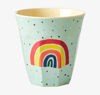 Muggar Medium 6-Pack, Funky Blue Prints från Rice