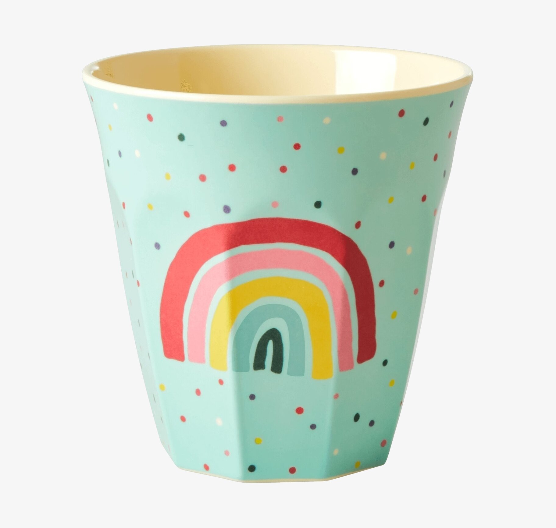 Muggar Medium 6-Pack, Funky Pink Prints från Rice i turkos