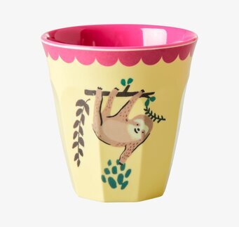 Rice Små Muggar 6-Pack, Funky Pink Prints, färgglada muggar