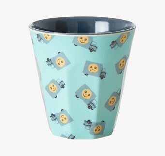 Små Muggar 6-Pack, Happy Cars Prints från Rice i studio