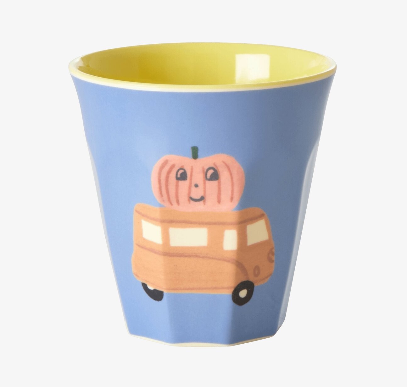 Små Muggar 6-Pack, Happy Cars Prints från Rice, färgglada