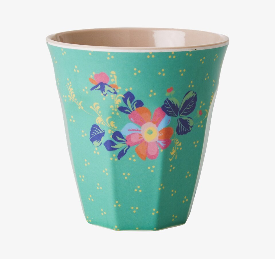 Mugg Small Dotty Prints från Rice med blommor och prickar