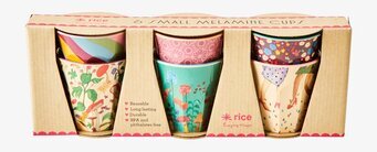 Små Muggar 6-Pack, Dance Out Prints från Rice i kartong