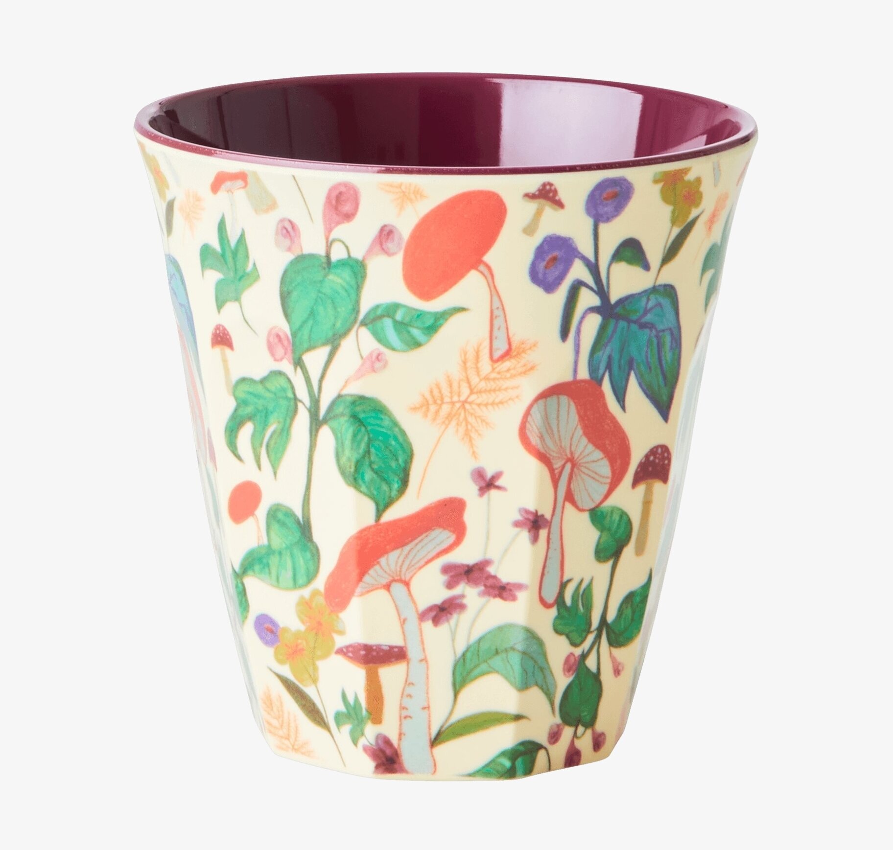 Mugg Mushroom Print från Rice med svampmotiv och växter