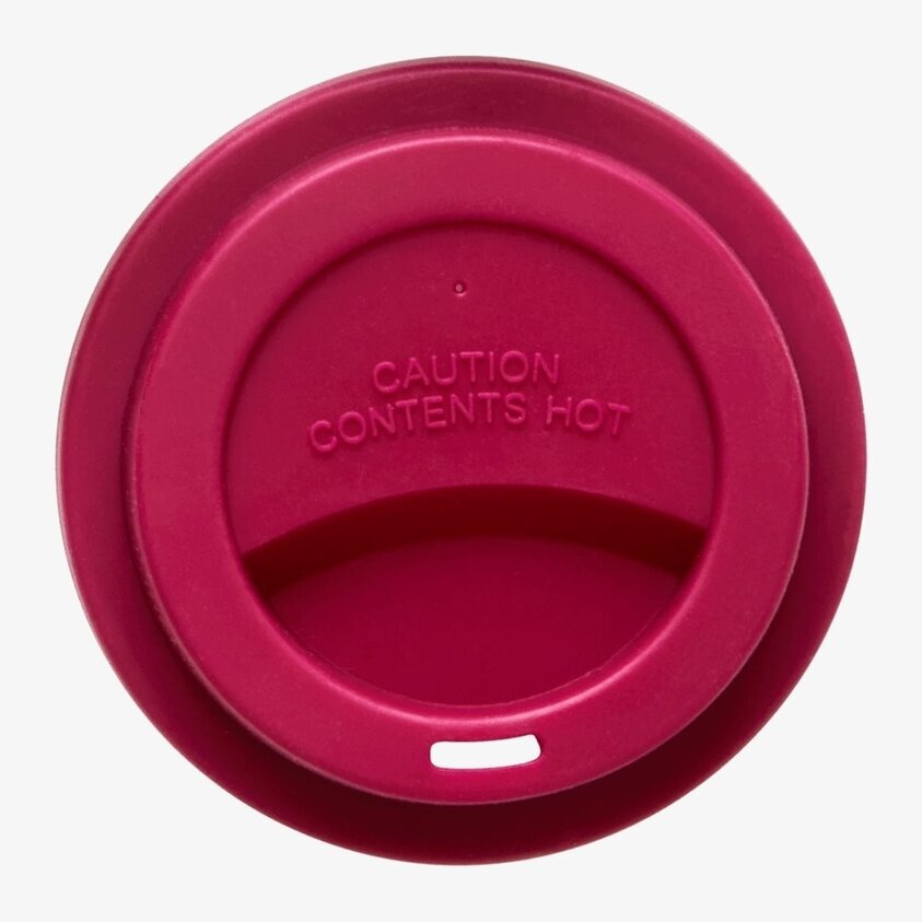 Silikonlock Maroon från Rice, mörkröd och användarvänlig