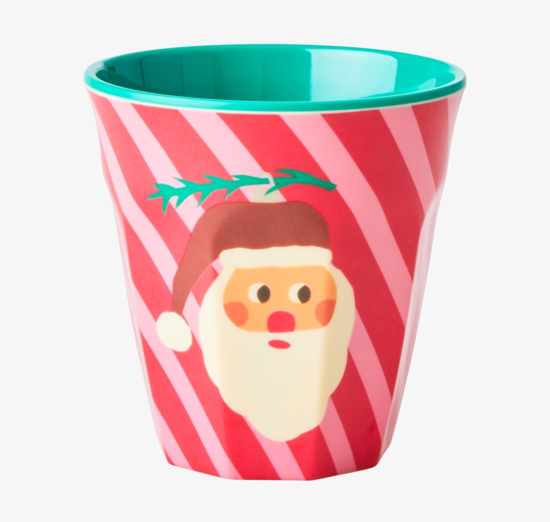 Melaminmugg Christmas Santa Print från Rice med jultomtemotiv