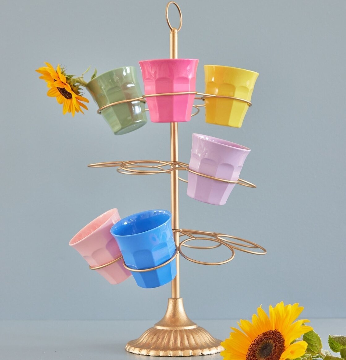 Muggar Medium 6-Pack, Flower Me Happy från Rice på ställning