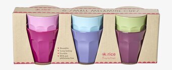 Små Muggar 6-Pack - Viva La Vida från Rice i färgglada toner