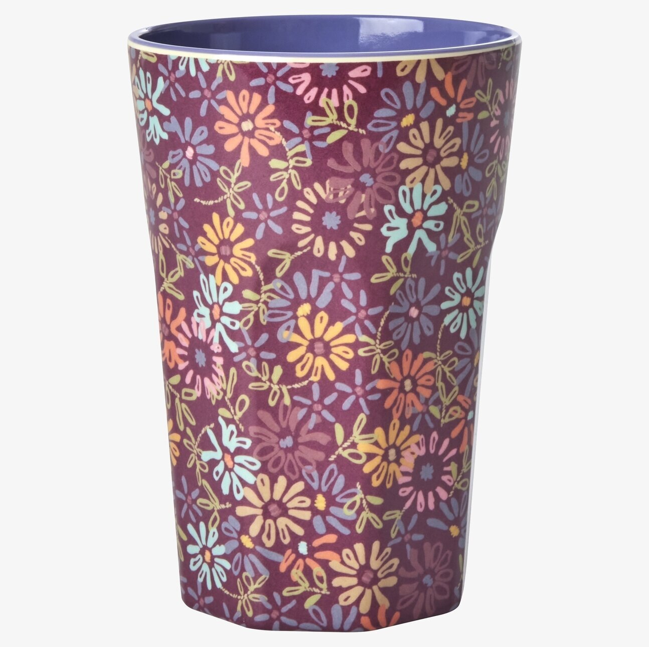 Mugg Latte Wild Vintage Flower Print från Rice, blommönster