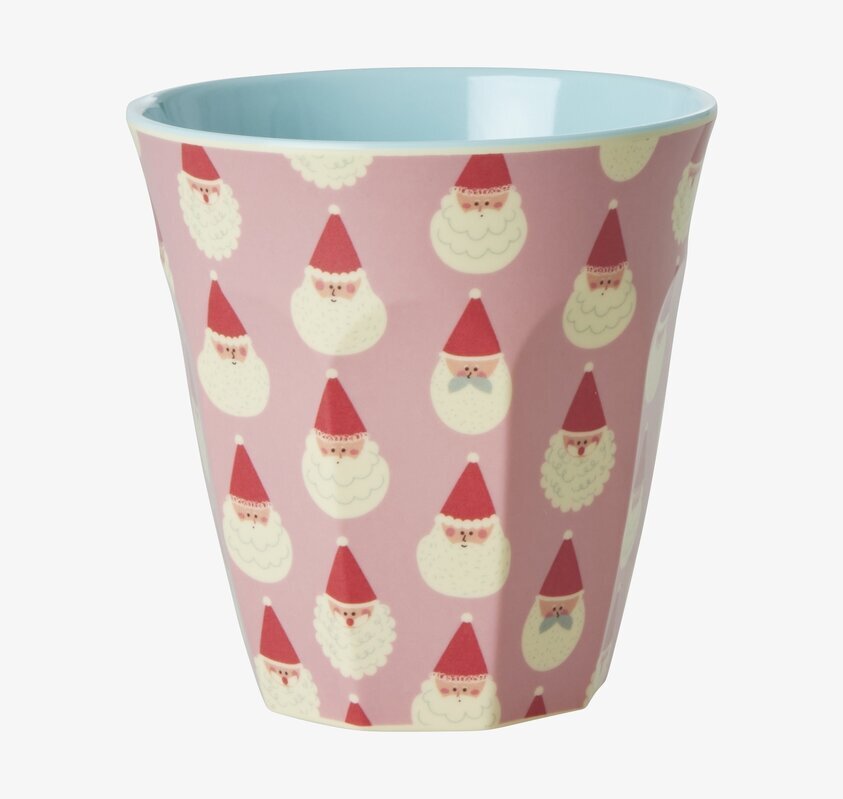 Melaminmugg Santa Baby Print från Rice med tomtemotiv