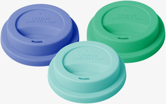 Silikonlock - Blueish Colors Rice till melaminmuggar