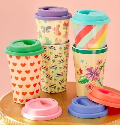 Silikonlock - Blueish Colors Rice till melaminmuggar