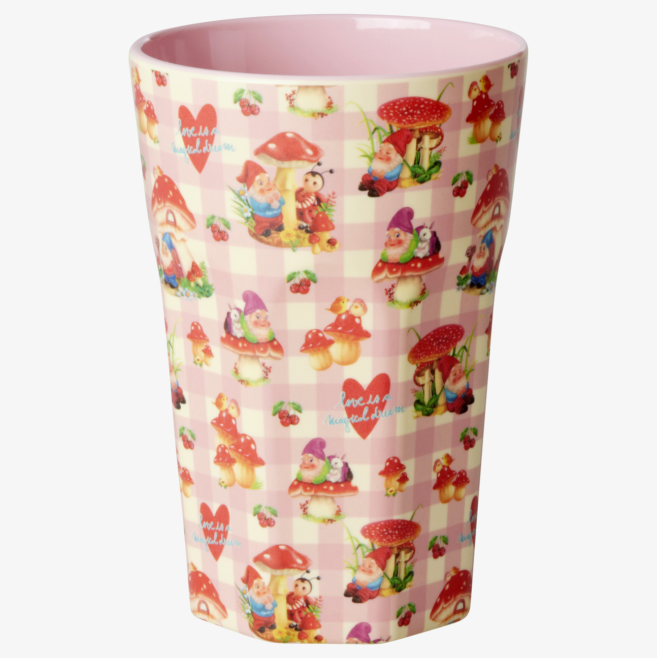 Mugg Latte Love Therapy Gnome Print från Rice med tomtar