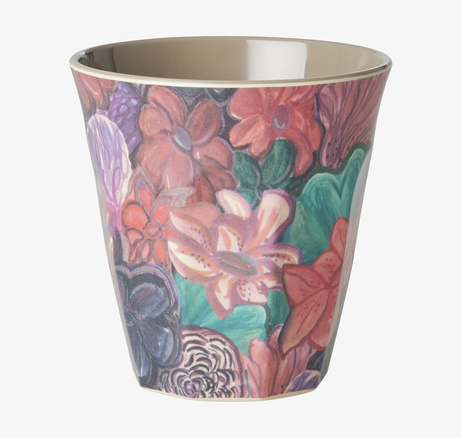 Melaminmugg Forest Flower Print från Rice med blommönster