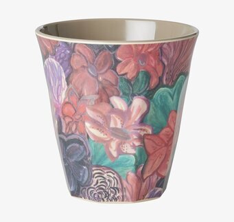 Melaminmugg Forest Flower Print från Rice med blommönster