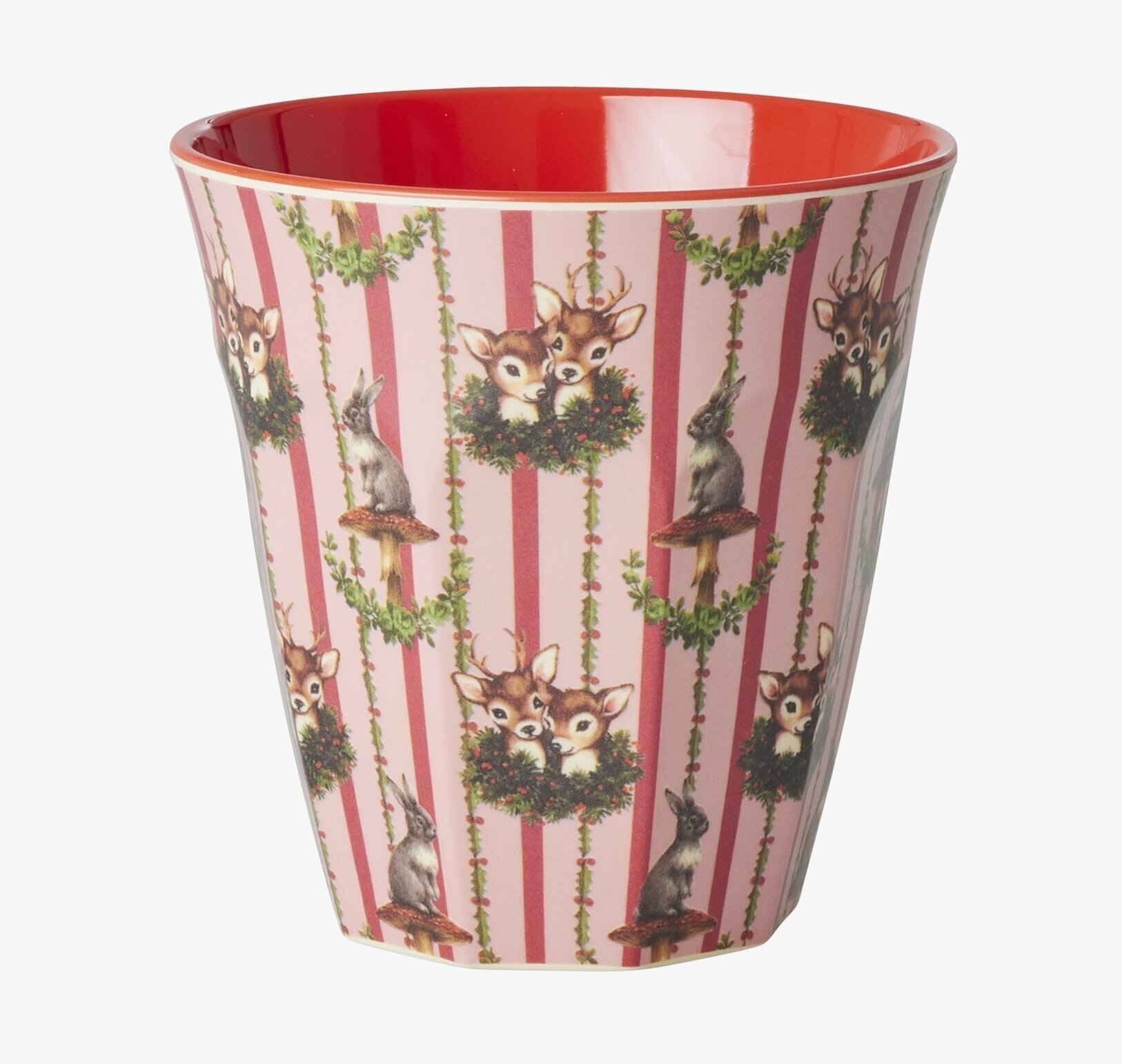 Melaminmugg Sweet Forest Print från Rice med skogsdjurmotiv