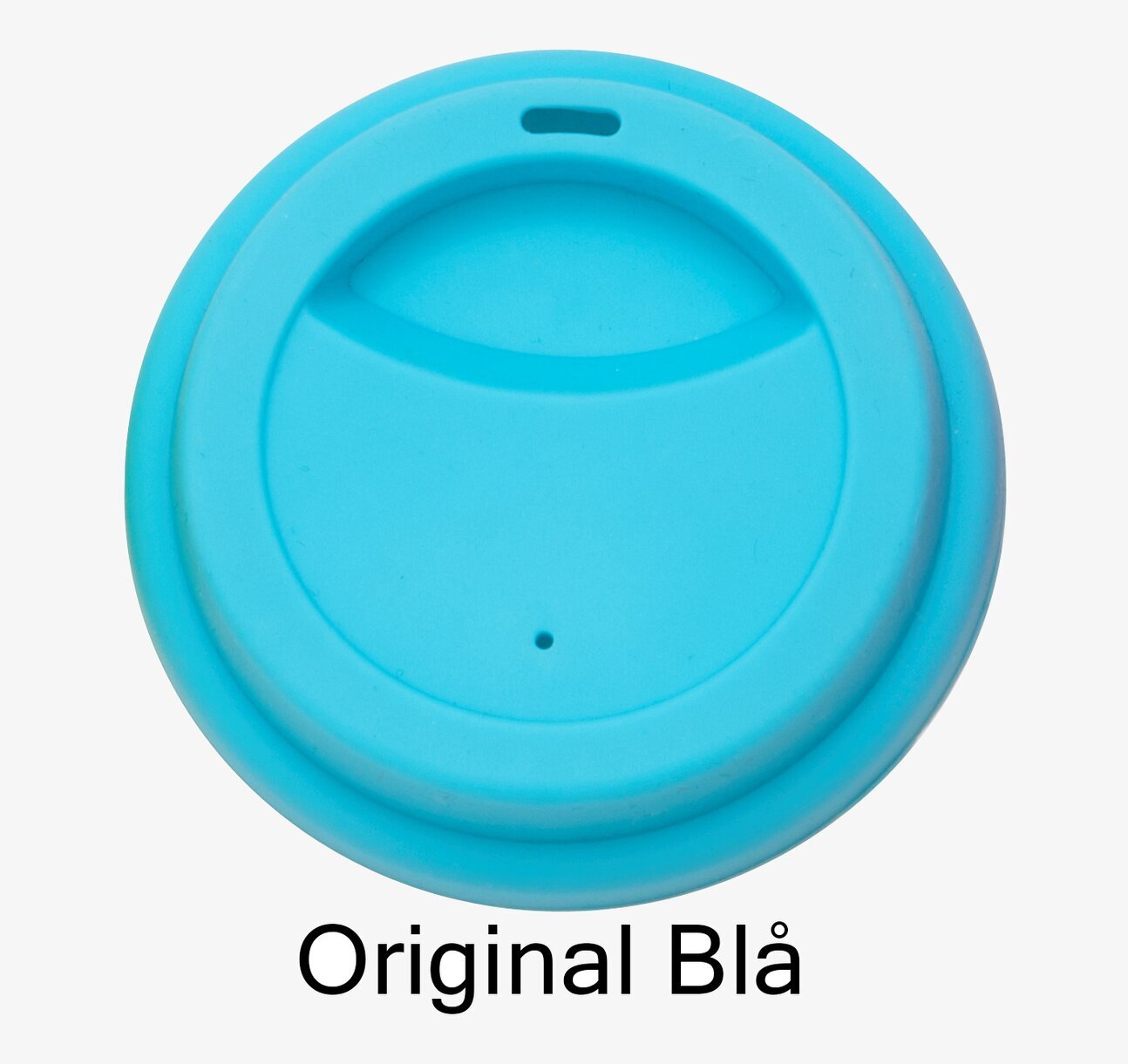 Silikonlock Original från Rice i blått med rund form
