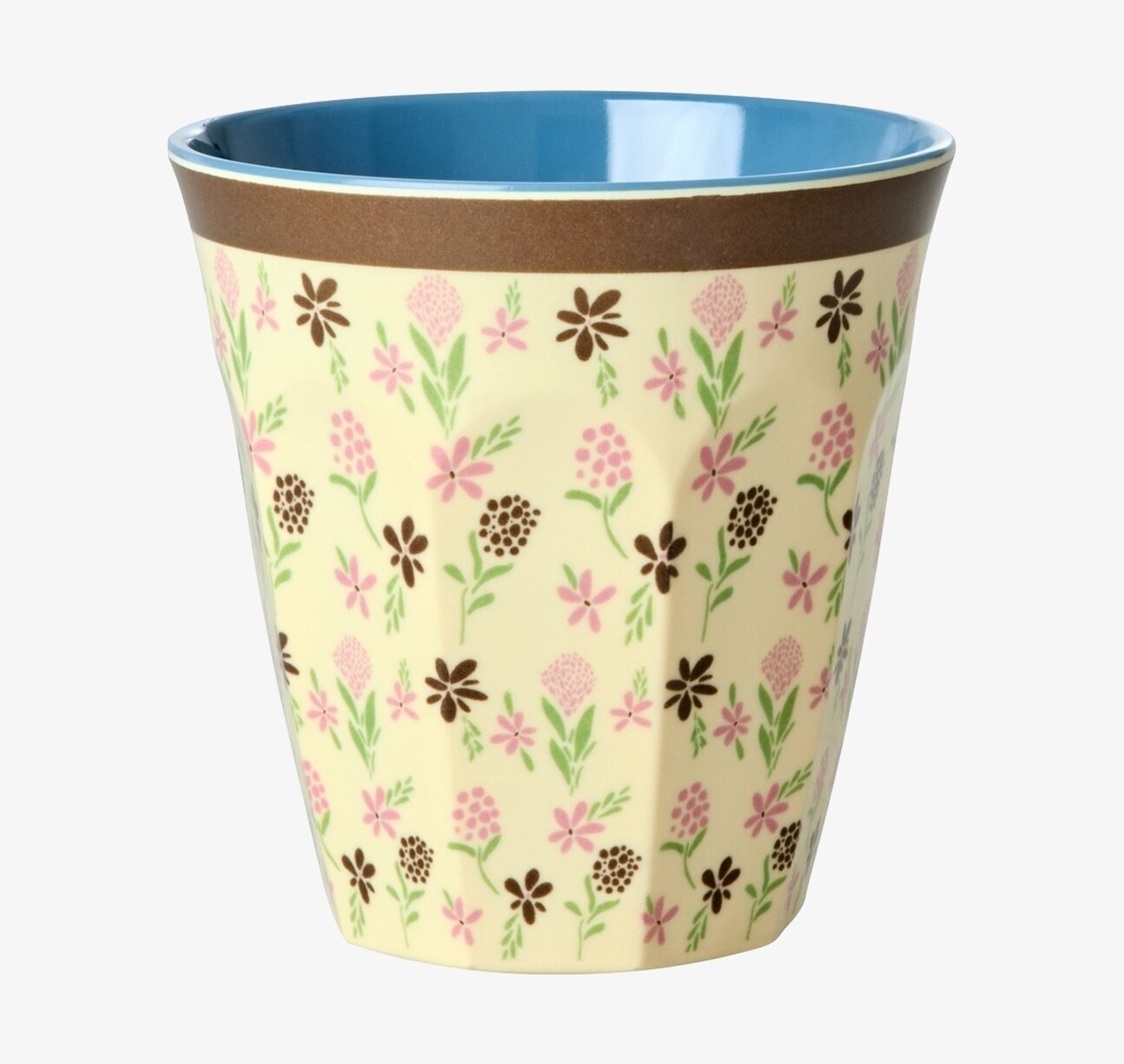 Melaminmugg Hacienda Flower Print Rice Melaminmuggar Lattemuggar i melamin Melaminkoppar