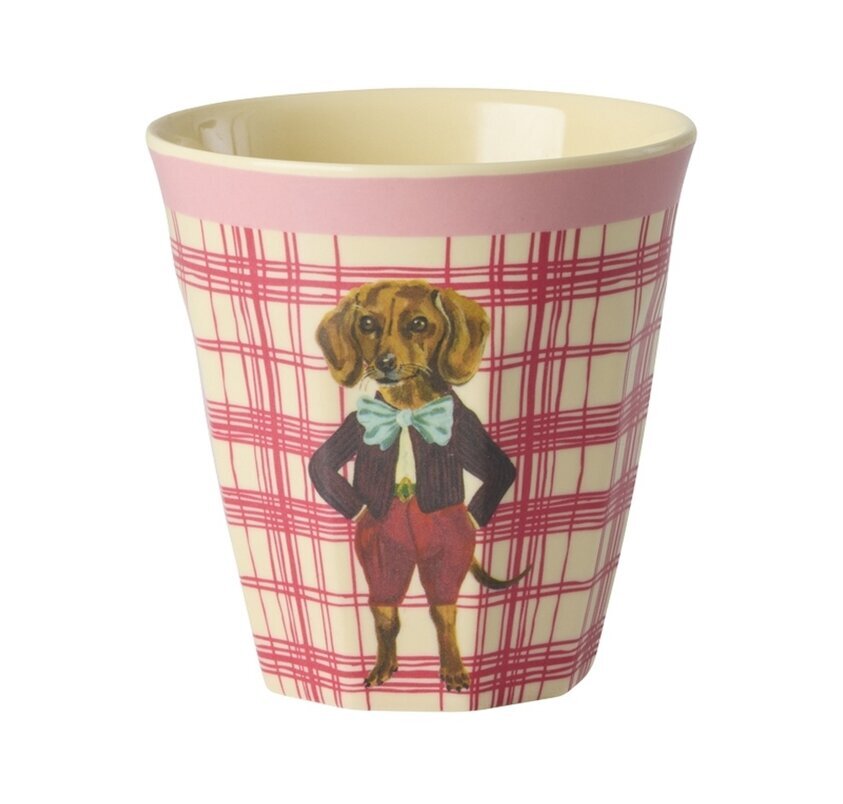 Barnmugg Tax - Nathalie L'ete Print Rice Melaminmuggar Lattemuggar i melamin Melaminkoppar