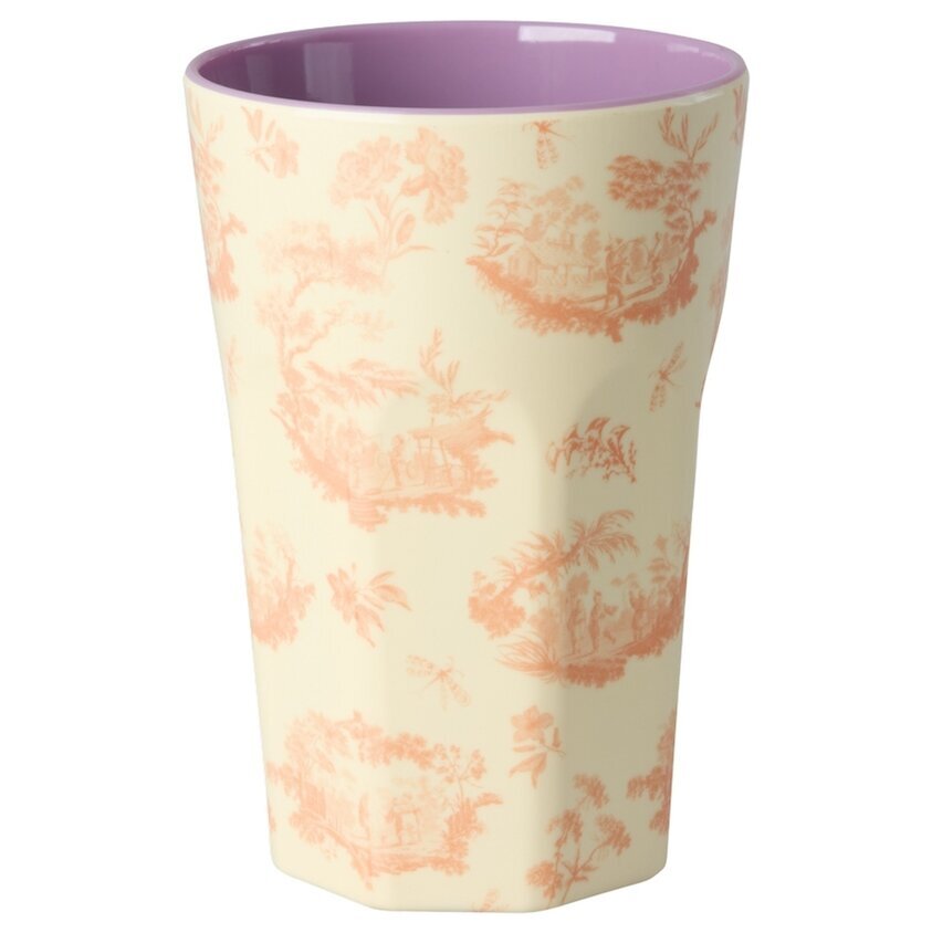 Mugg Latte Toile de rice Print Rice Melaminmuggar Lattemuggar i melamin Melaminkoppar
