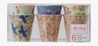 Små Muggar Stay Outstanding Prints från Rice i sex mönster